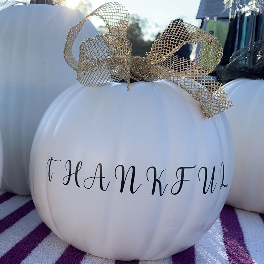 Personalized Pumpkins