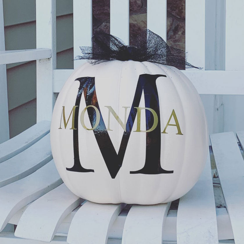 Personalized Pumpkins